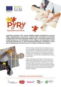 PYRY - Pystyväksi ryhmässä -hankkeen esite