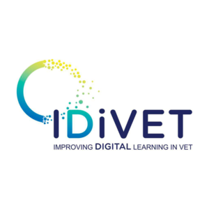 IDiVET Improving Digital Learning in VET logo.