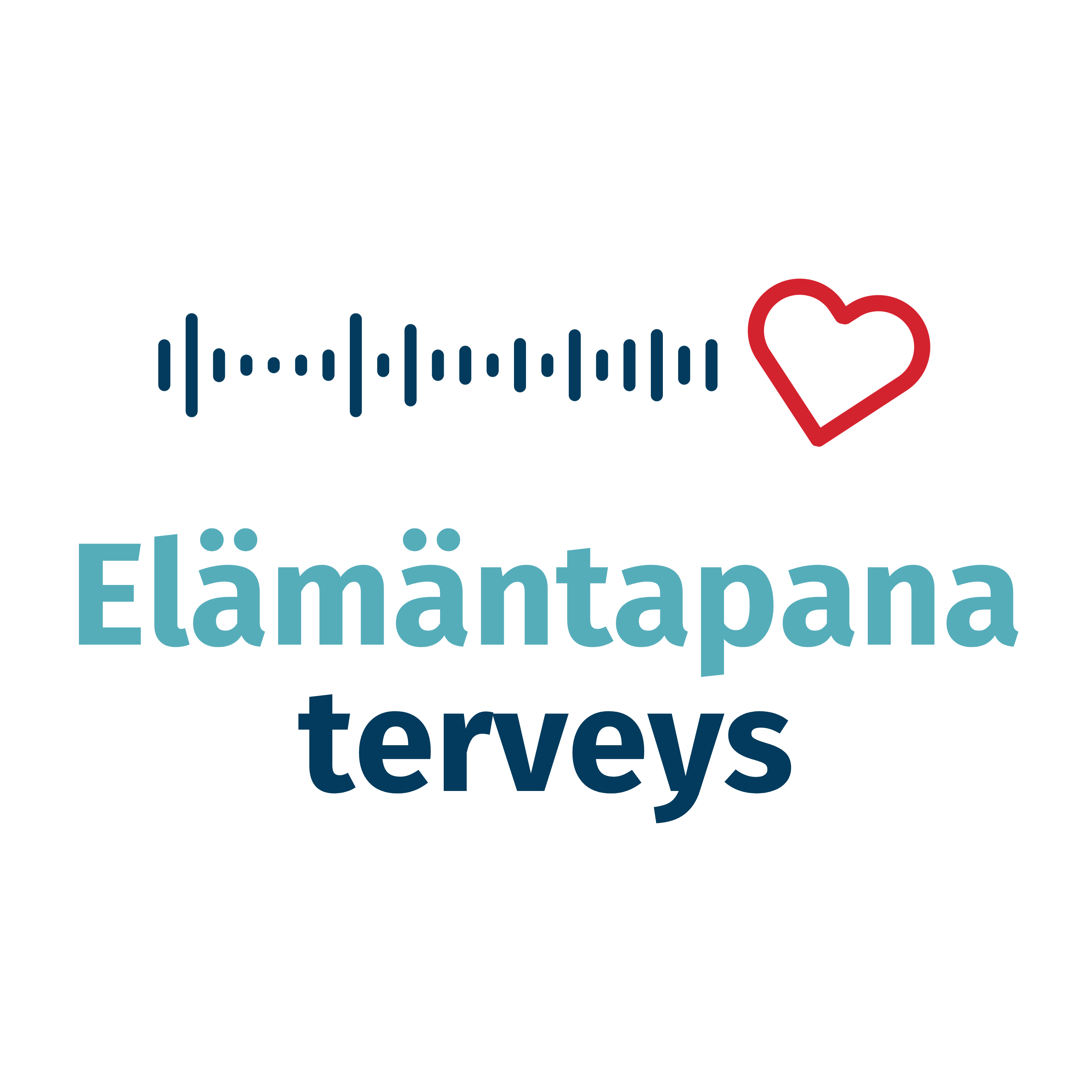 Elämäntapana terveys podcast logo.