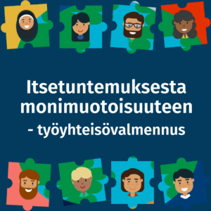 Itsetuntemuksesta monimuotoisuuteen -työyhteisövalmennus.